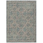 Indoor/Outdoor Marbella MB5 Mineral Blue Washable 8' x 10' Rug