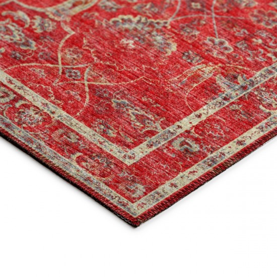 Indoor/Outdoor Marbella MB5 Poppy Washable 1'8" x 2'6" Rug