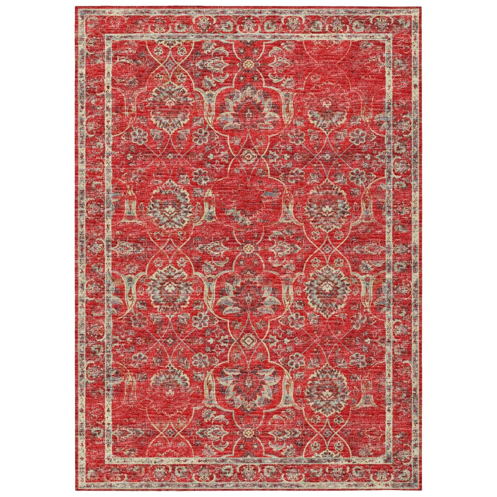 Indoor/Outdoor Marbella MB5 Poppy Washable 3' x 5' Rug