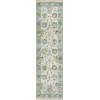 Indoor/Outdoor Marbella MB6 Ivory Washable 2'3" x 12' Runner Rug