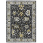 Indoor/Outdoor Marbella MB6 Midnight Washable 5\' x 7\'6" Rug