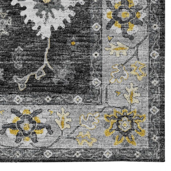 Indoor/Outdoor Marbella MB6 Midnight Washable 5' x 7'6" Rug