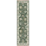 Indoor/Outdoor Marbella MB6 Olive Washable 2\'3" x 12\' Runner Rug