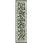 Indoor/Outdoor Marbella MB6 Olive Washable 2\'3" x 7\'6" Runner Rug