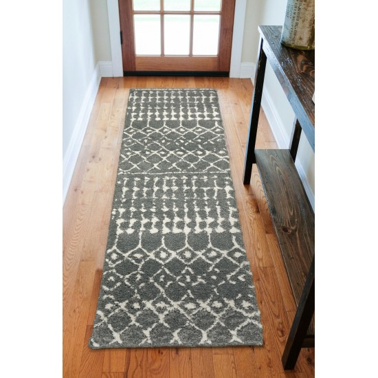 Marquee MQ2 Metal 2'3" x 7'5" Runner Rug