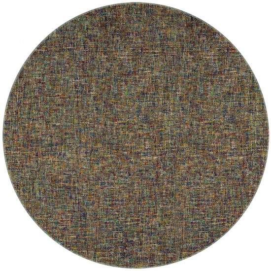 Mateo ME1 Confetti 10' x 10' Round Rug