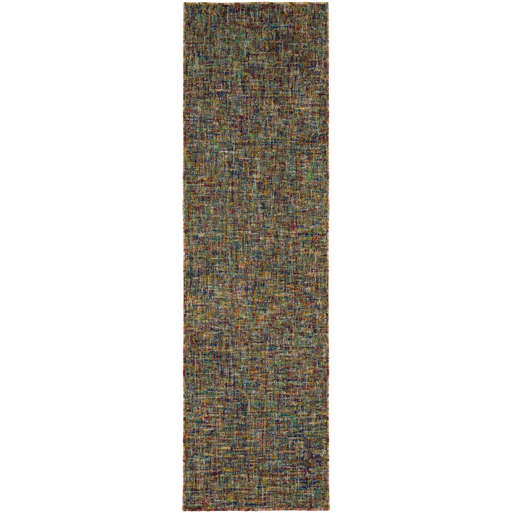 Mateo ME1 Confetti 2'6" x 10' Runner Rug