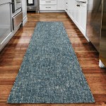 Mateo ME1 Denim 2'3" x 7'6" Runner Rug