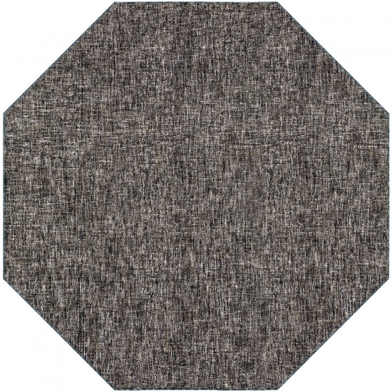 Mateo ME1 Ebony 10' x 10' Octagon Rug