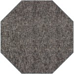 Mateo ME1 Ebony 12' x 12' Octagon Rug