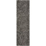 Mateo ME1 Ebony 2'6" x 12' Runner Rug