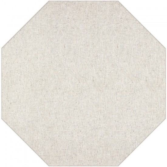 Mateo ME1 Ivory 10' x 10' Octagon Rug