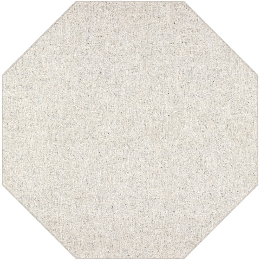 Mateo ME1 Ivory 10' x 10' Octagon Rug