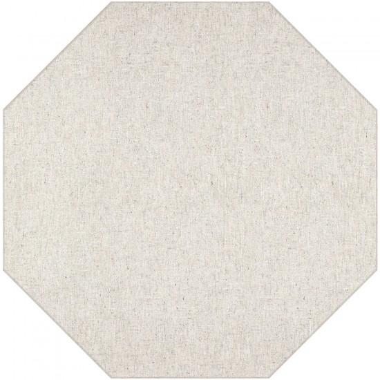 Mateo ME1 Ivory 6' x 6' Octagon Rug