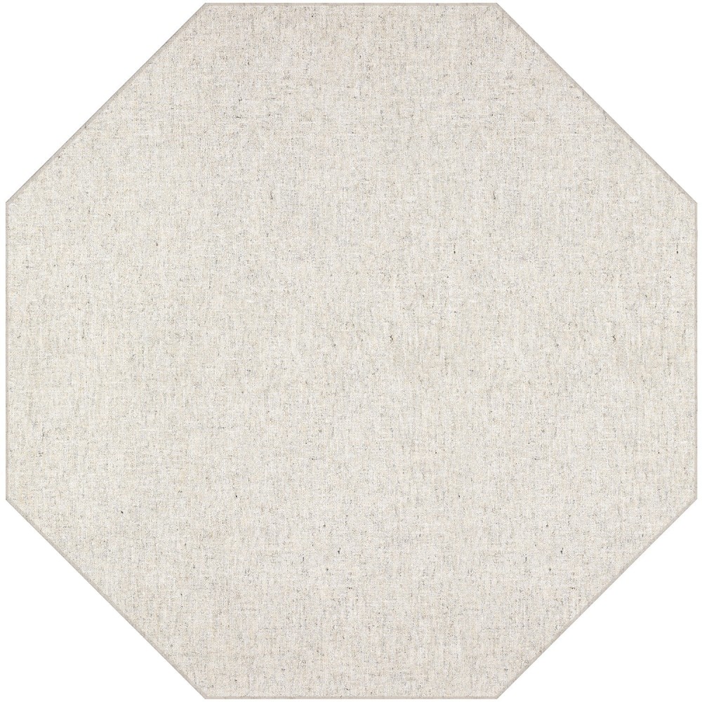 Mateo ME1 Ivory 6' x 6' Octagon Rug