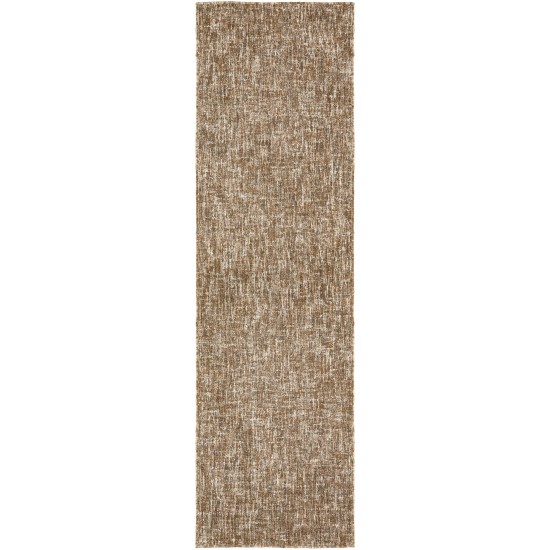 Mateo ME1 Mocha 2'6" x 10' Runner Rug