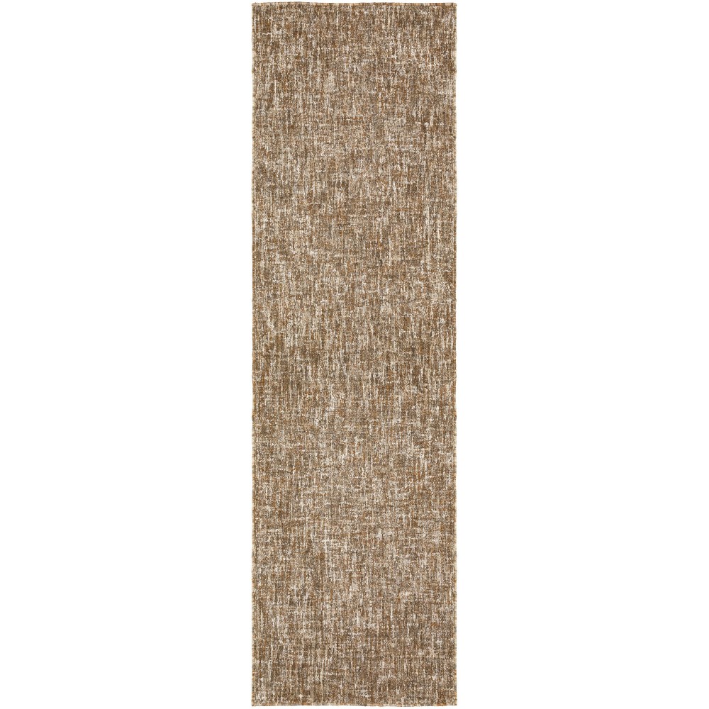 Mateo ME1 Mocha 2'6" x 10' Runner Rug