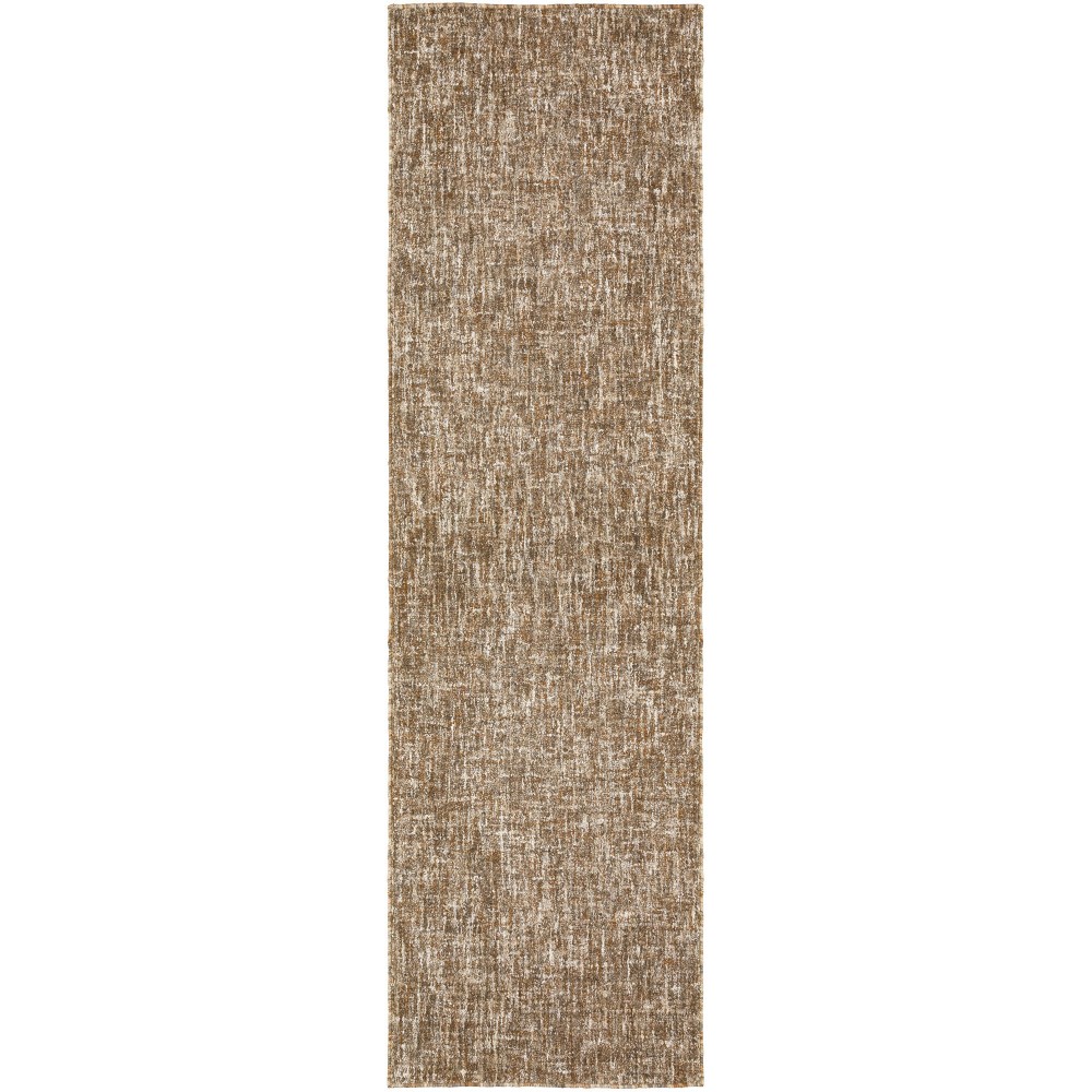 Mateo ME1 Mocha 2'6" x 16' Runner Rug