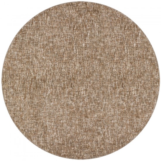 Mateo ME1 Mocha 6' x 6' Round Rug