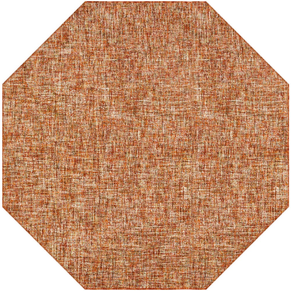 Mateo ME1 Paprika 10' x 10' Octagon Rug