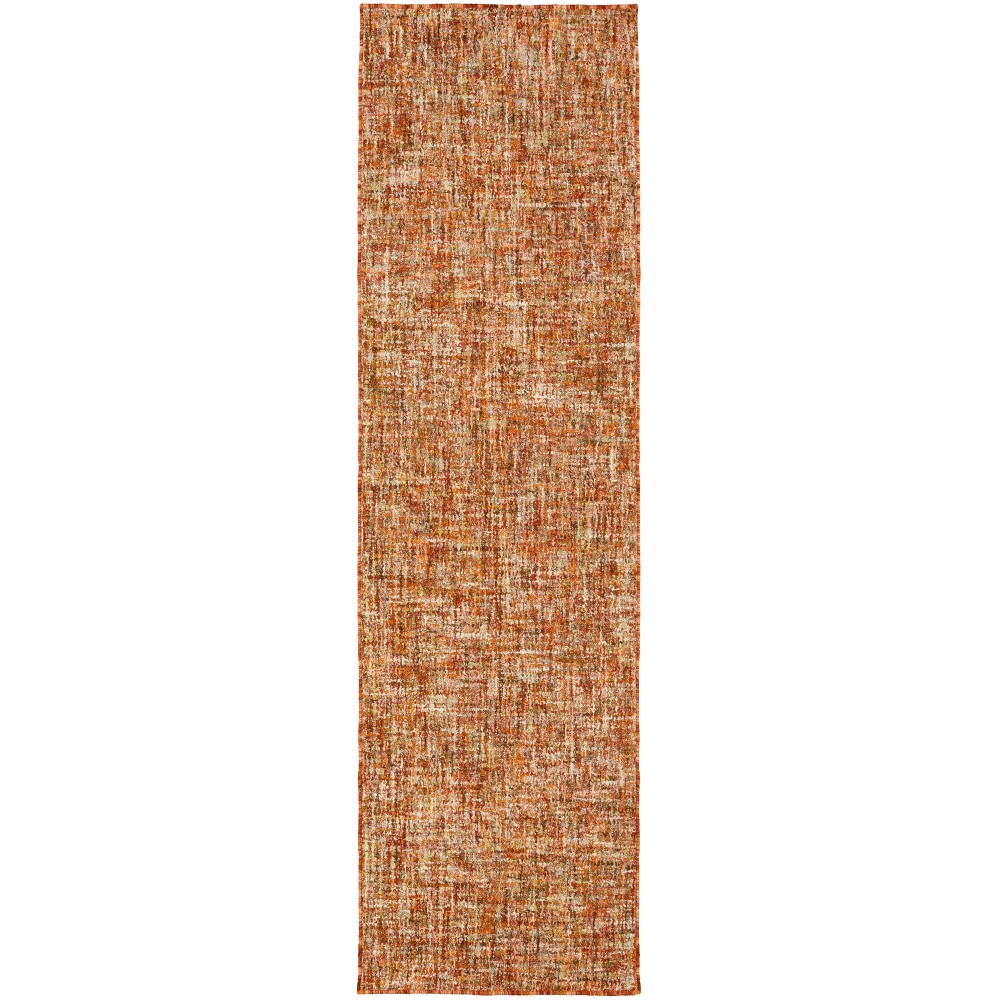 Mateo ME1 Paprika 2'3" x 7'6" Runner Rug