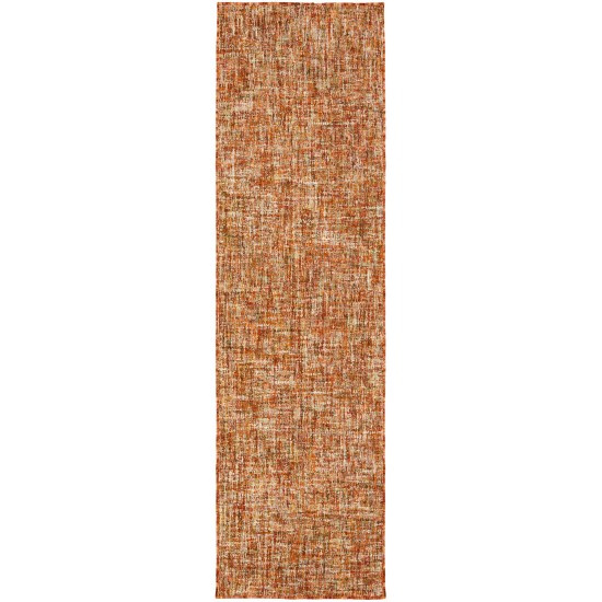 Mateo ME1 Paprika 2'6" x 16' Runner Rug