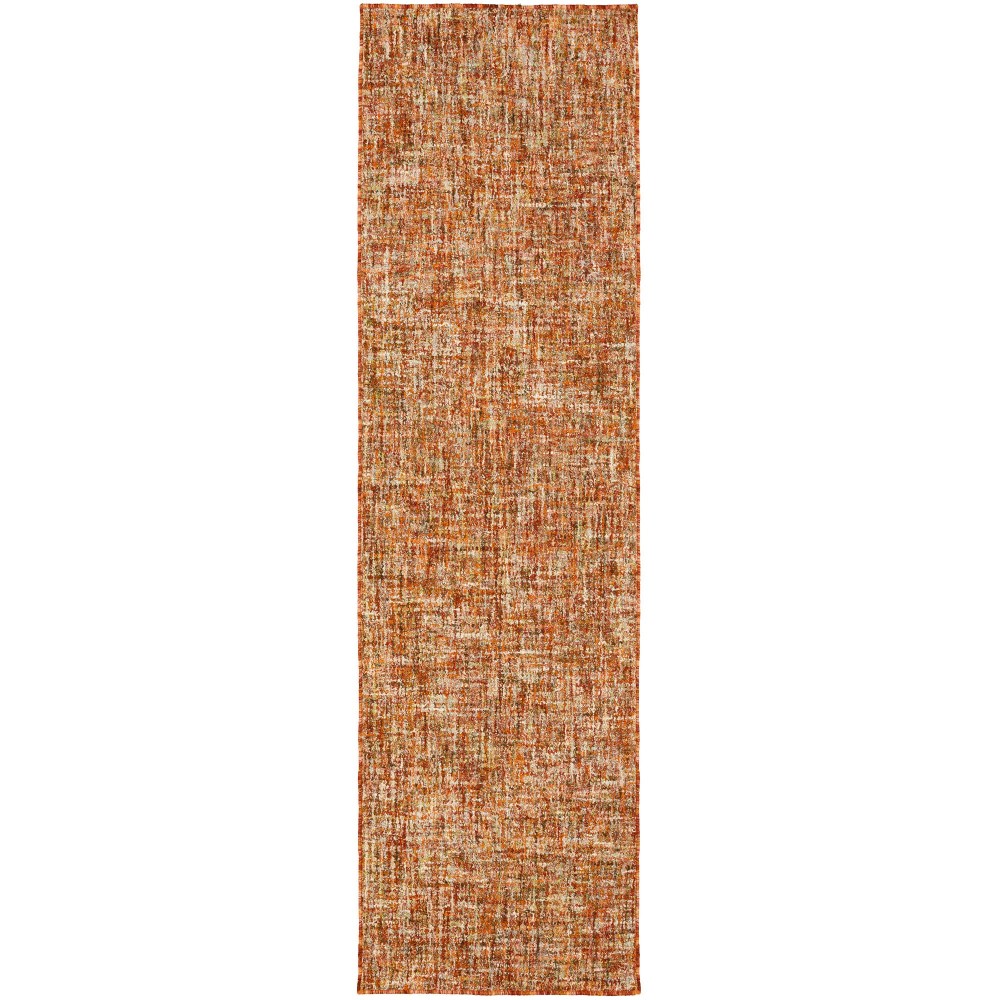 Mateo ME1 Paprika 2'6" x 16' Runner Rug