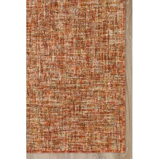 Mateo ME1 Paprika 2'6" x 16' Runner Rug