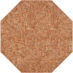 Mateo ME1 Paprika 6' x 6' Octagon Rug