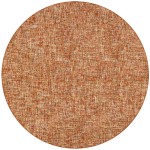 Mateo ME1 Paprika 8\' x 8\' Round Rug