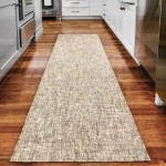 Mateo ME1 Putty 2'6" x 20' Runner Rug