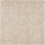 Mateo ME1 Putty 4' x 4' Square Rug