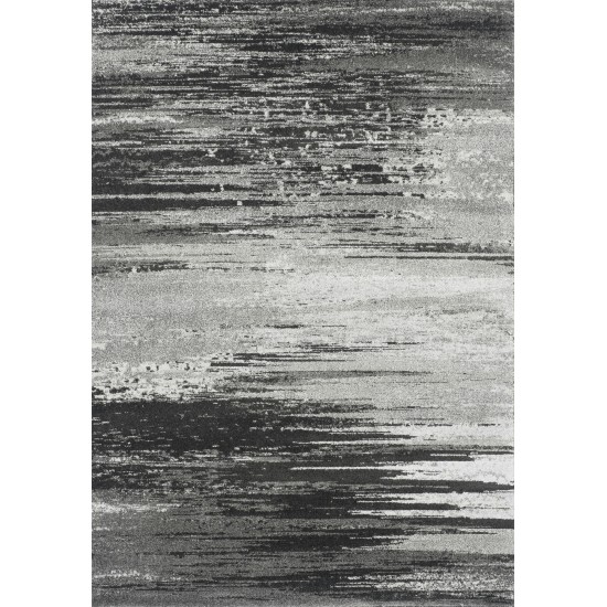 Modern Greys MG5993 Pewter 3'3" x 5'3" Rug