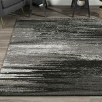 Modern Greys MG5993 Pewter 3'3" x 5'3" Rug