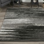 Modern Greys MG5993 Pewter 7'10" x 10'7" Rug