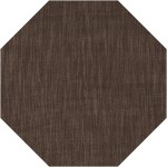 Monaco Sisal MC100 Chocolate 10' x 10' Octagon Rug