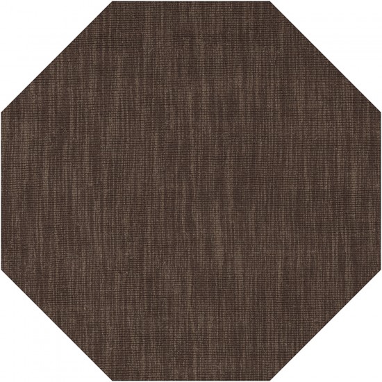 Monaco Sisal MC100 Chocolate 10' x 10' Octagon Rug