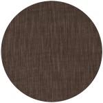 Monaco Sisal MC100 Chocolate 10' x 10' Round Rug