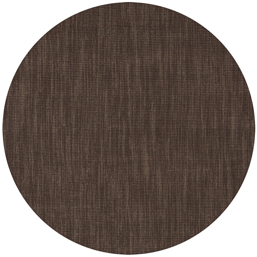 Monaco Sisal MC100 Chocolate 8' x 8' Round Rug