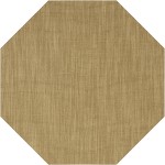 Monaco Sisal MC100 Gold 10' x 10' Octagon Rug
