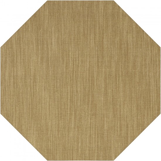 Monaco Sisal MC100 Gold 10' x 10' Octagon Rug