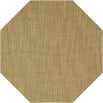 Monaco Sisal MC100 Gold 6' x 6' Octagon Rug