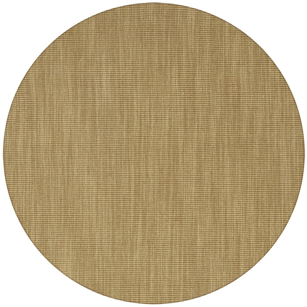 Monaco Sisal MC100 Gold 6' x 6' Round Rug