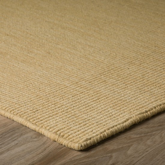 Monaco Sisal MC100 Honey 2'6" x 20' Runner Rug