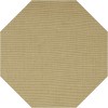 Monaco Sisal MC100 Honey 4' x 4' Octagon Rug