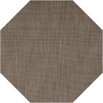 Monaco Sisal MC100 Mocha 12' x 12' Octagon Rug