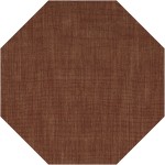Monaco Sisal MC100 Paprika 10' x 10' Octagon Rug