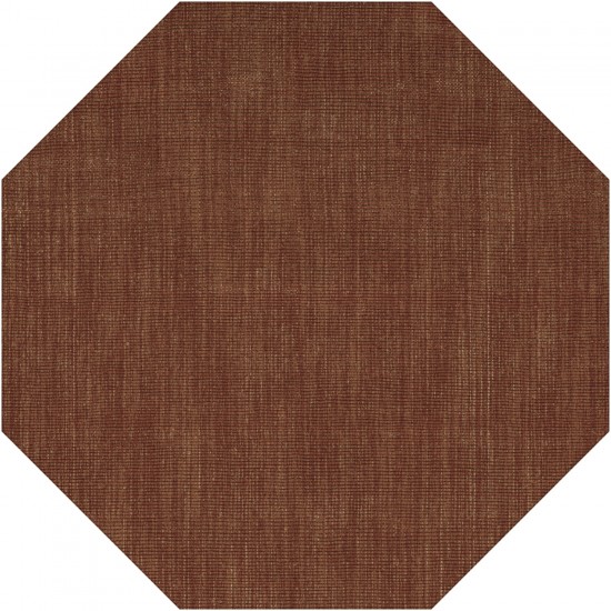 Monaco Sisal MC100 Paprika 10' x 10' Octagon Rug