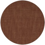 Monaco Sisal MC100 Paprika 10\' x 10\' Round Rug
