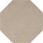 Monaco Sisal MC100 Sandstone 10\' x 10\' Octagon Rug